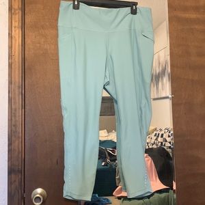 Mint green workout pants